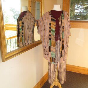 Gae"lle Tunic & SMD Studio Pants (both by Kusnadi) w/Fringed Cotton Top